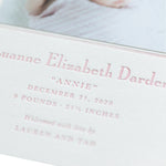 Anna Birth Announcement