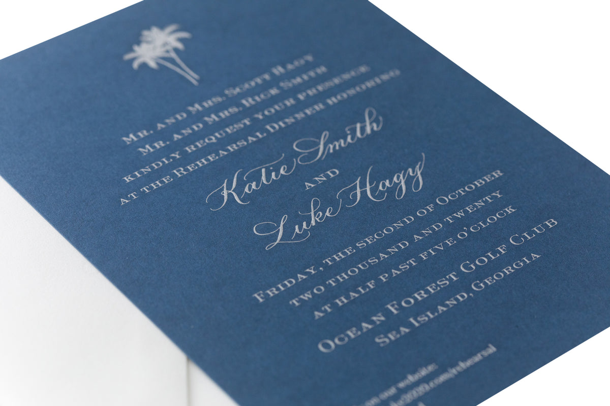 Luke Dinner Invitation