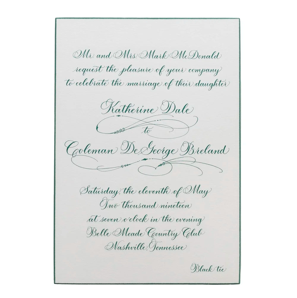 McDonald Wedding Suite