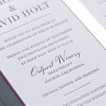 Morgan Party Invitation