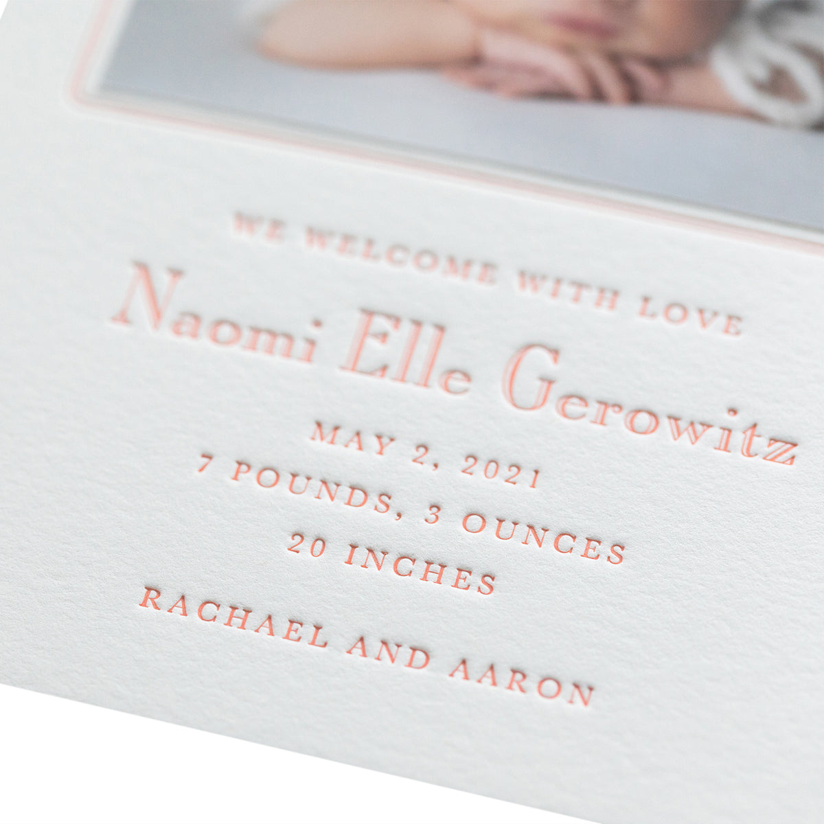 Anna Birth Announcement