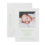 Oliver Birth Announcement