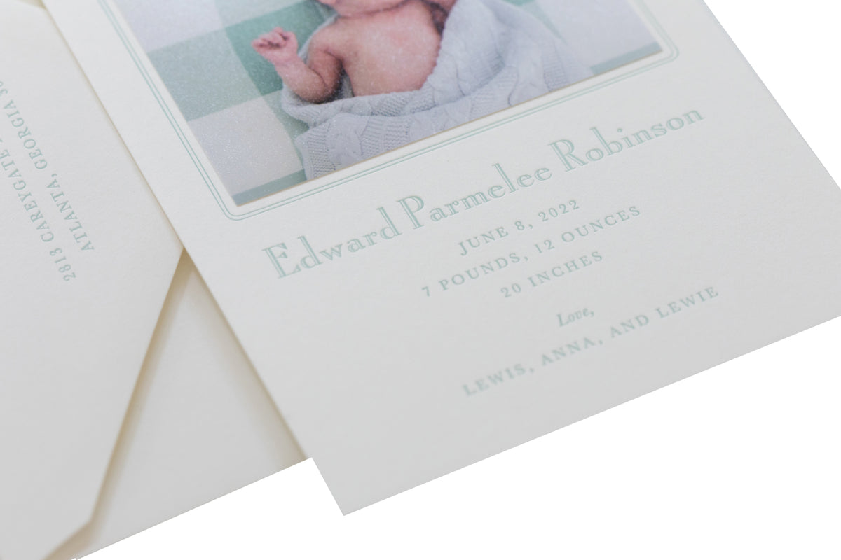 Anna Birth Announcement