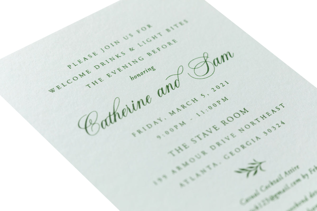Sam Dinner Invitation