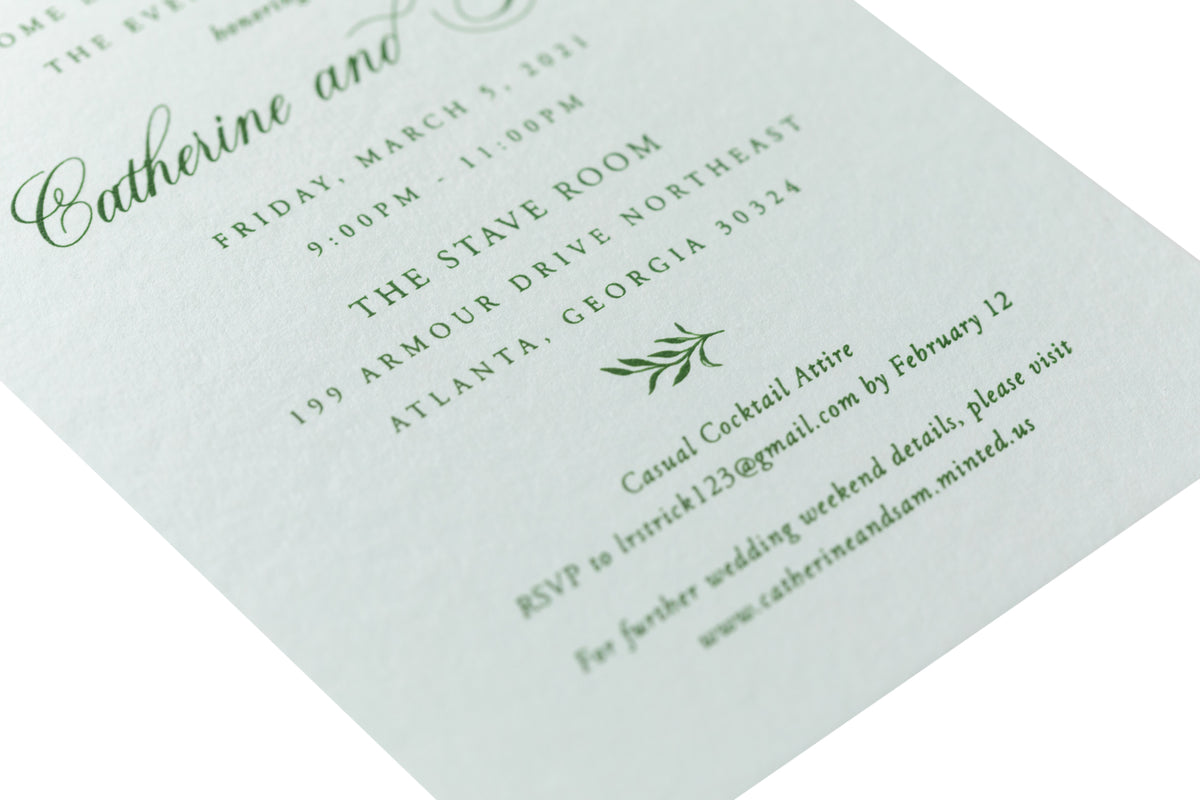 Sam Dinner Invitation
