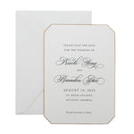 Nicole Spot Calligraphy Save the Date