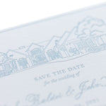 Sophia Custom Sketch Save the Date (Square)