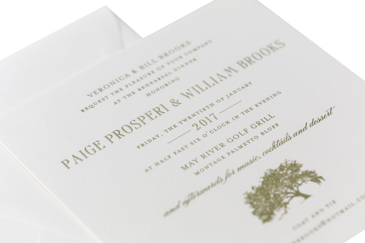 William Dinner Invitation