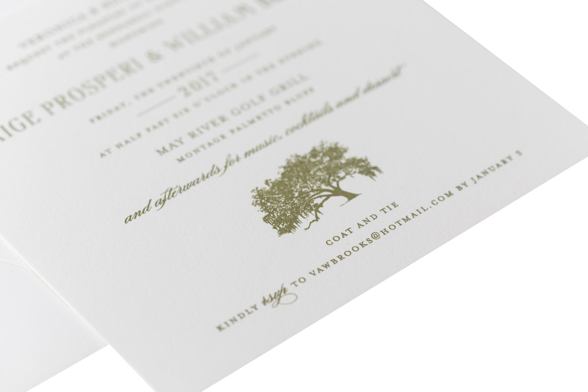 William Dinner Invitation