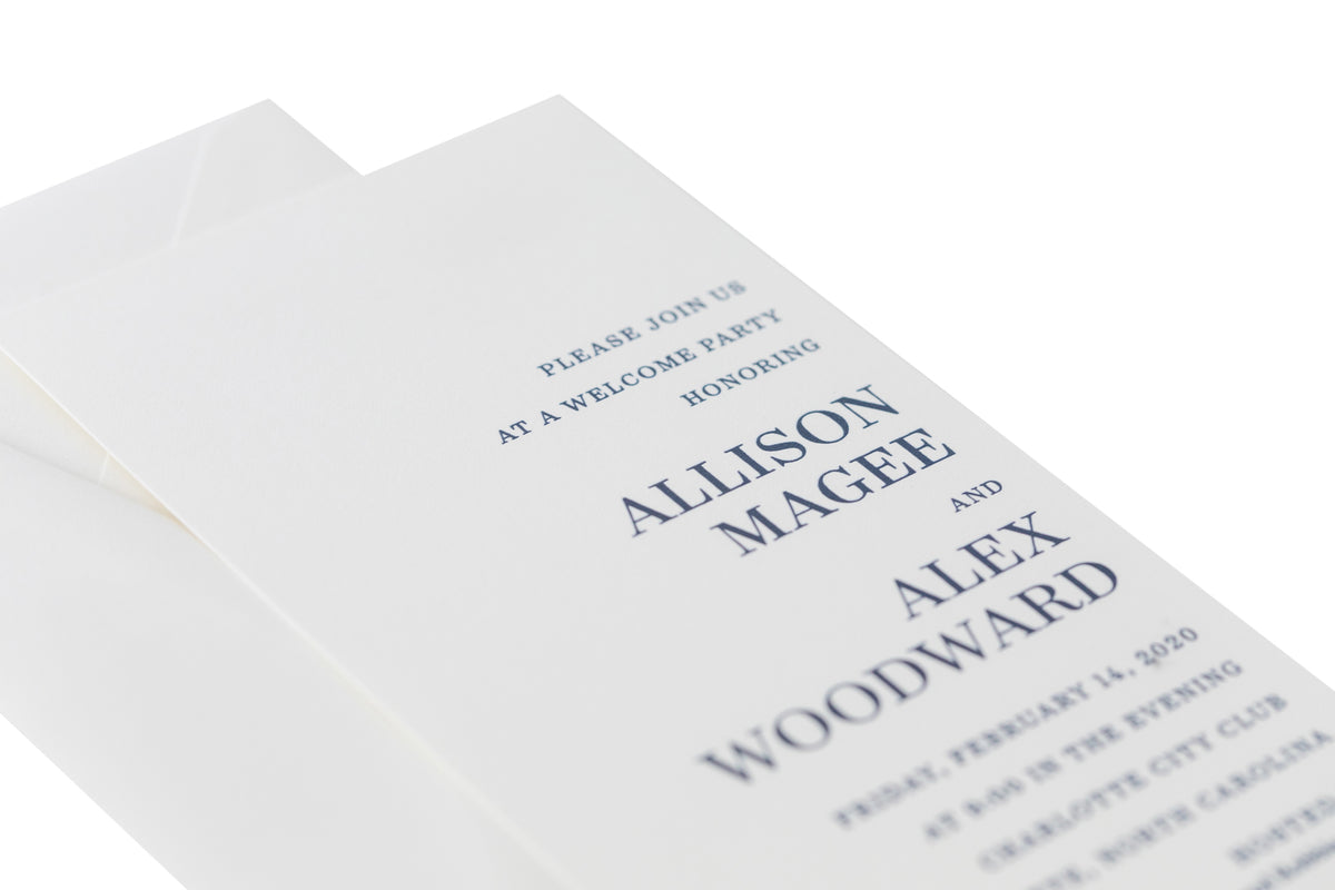 Woodward Party Invitation