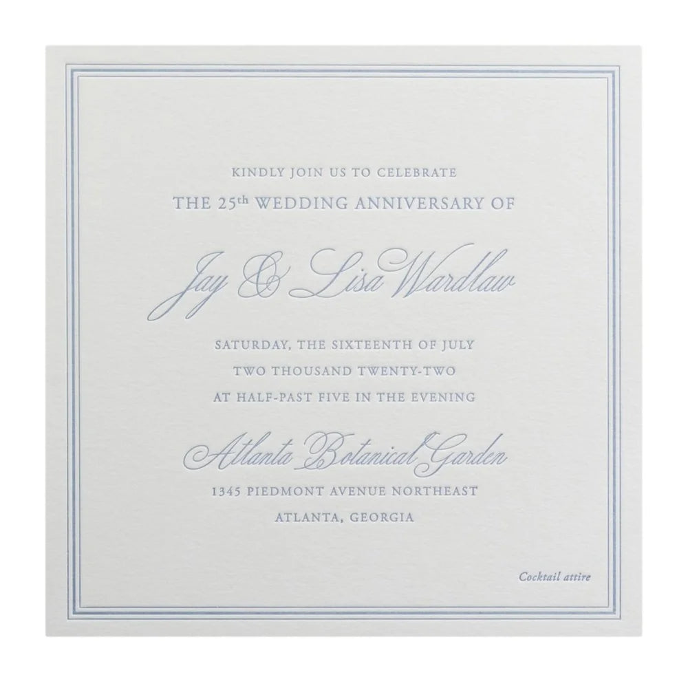 Wardlaw Party Invitation