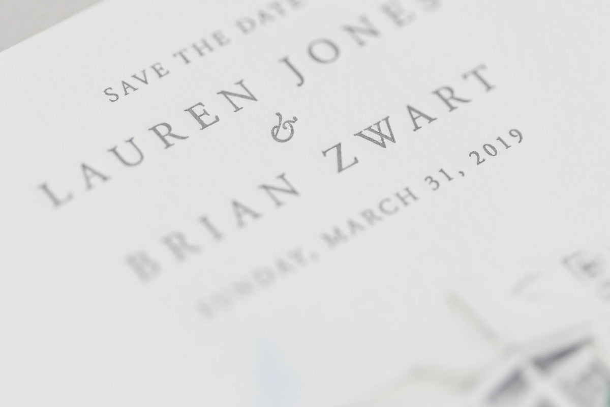 Watercolor Save the Date (Block)