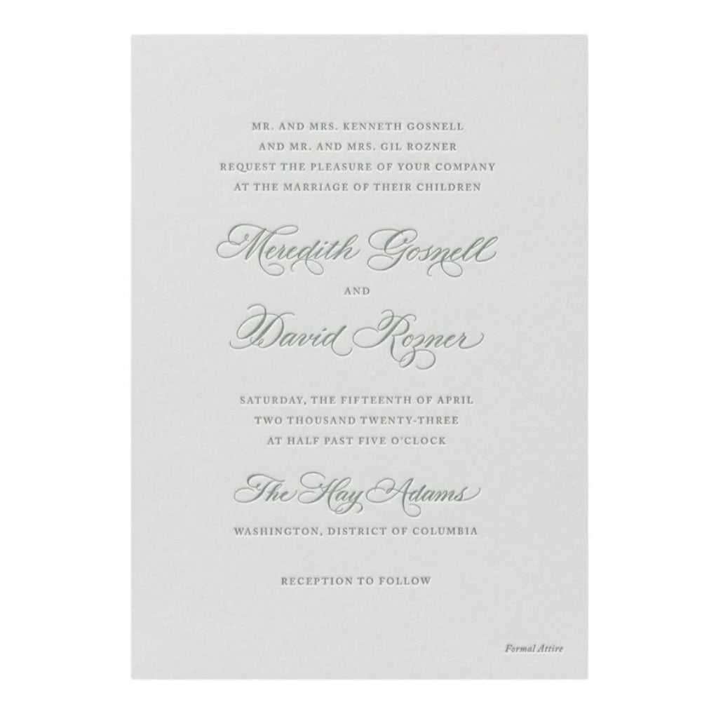 Gosnell Wedding Suite