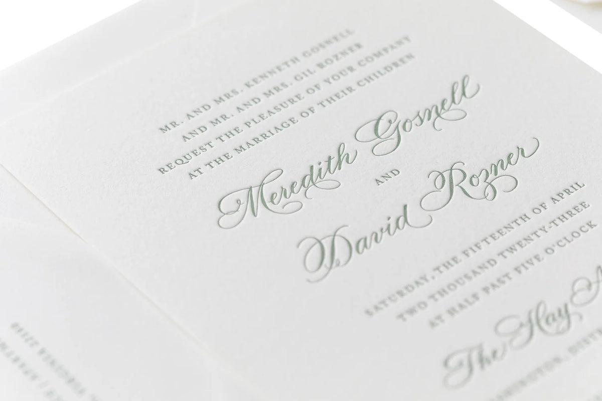 Gosnell Wedding Suite
