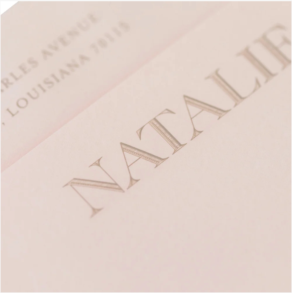 Natalie Stationery