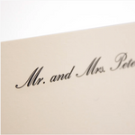Classic Script Stationery