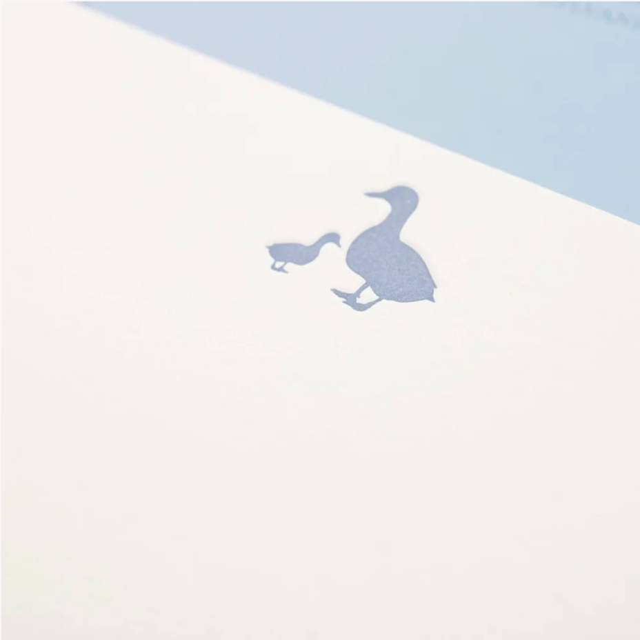 Ducks Baby Stationery