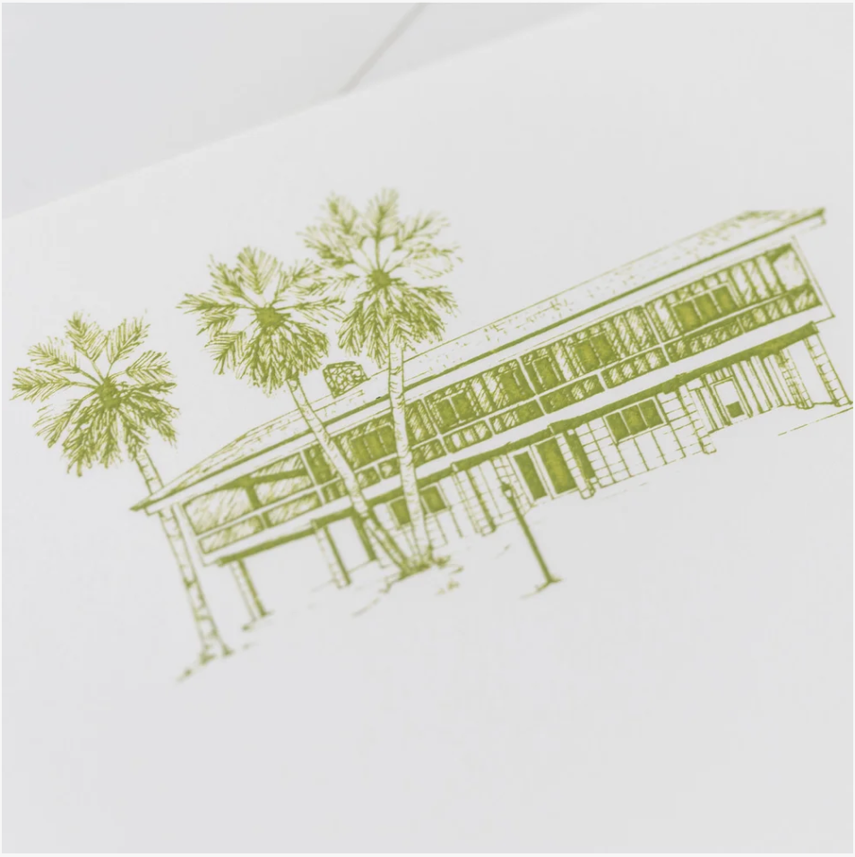 Custom House Illustration Stationery