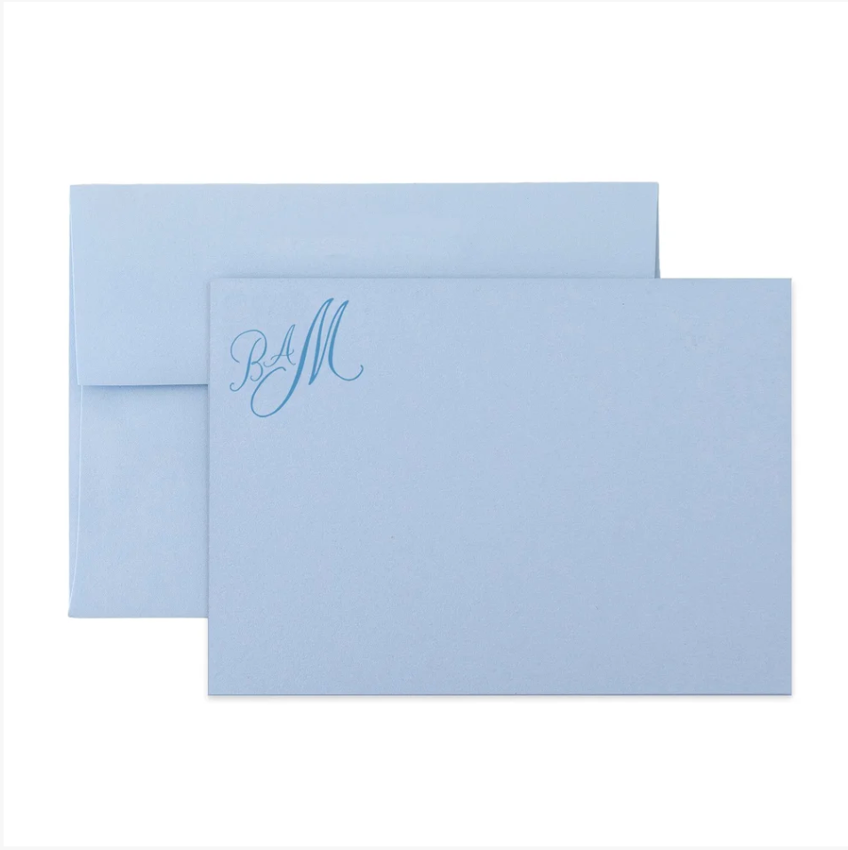 Bradley Stationery (Custom Calligraphy) (3 letter)