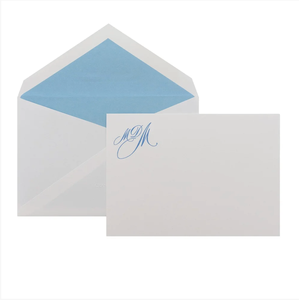 Bradley Stationery (Custom Calligraphy) (3 letter)