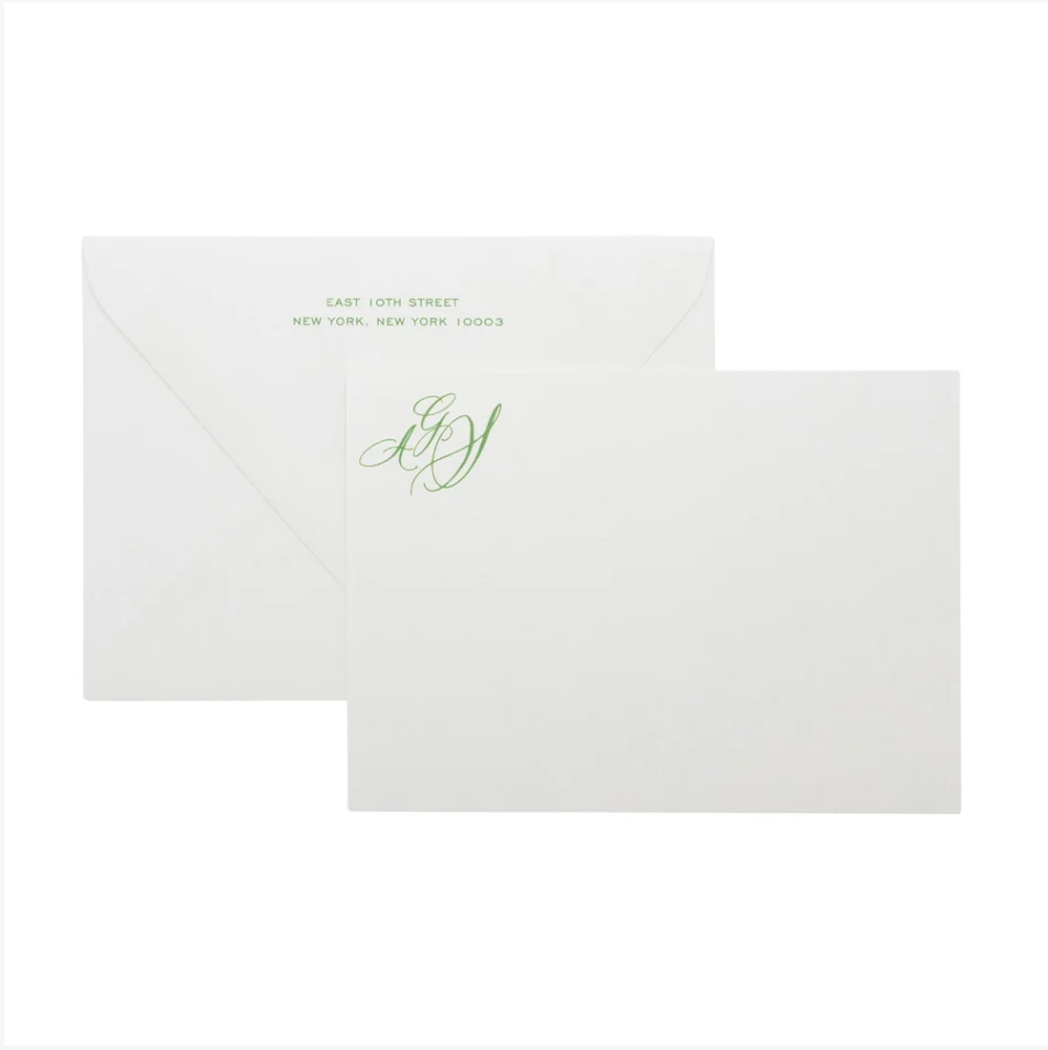 Bradley Stationery (Custom Calligraphy) (3 letter)