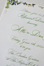 Alli Dinner Invitation