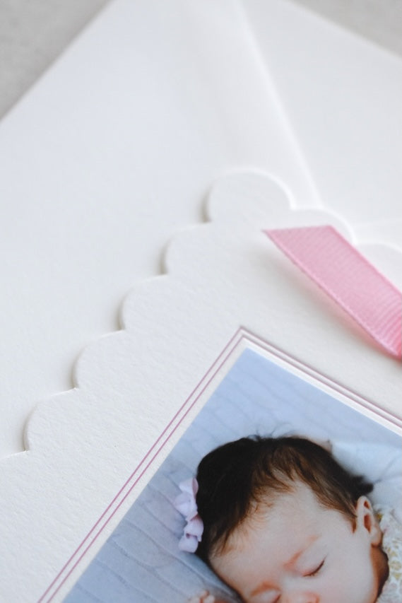 Annabelle Birth Announcement (Ribbon)