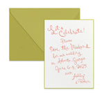 Ashley Full Calligraphy Save the Date