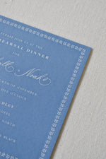 Black Dinner Invitation