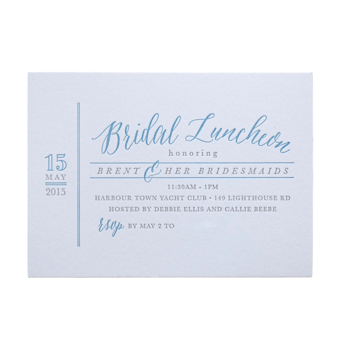 Bridal Luncheon Invitation