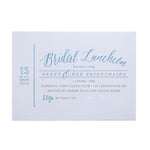 Bridal Luncheon Invitation