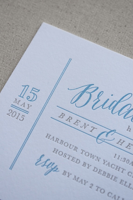 Bridal Luncheon Invitation