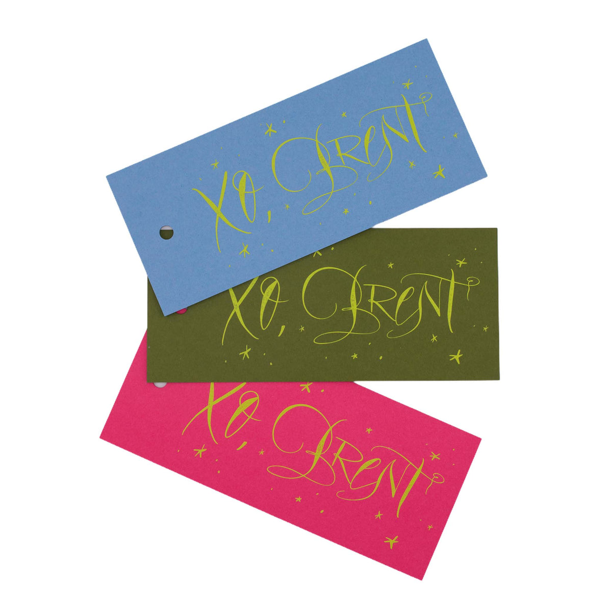 XO Personal Gift Tags