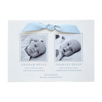 Bruns Twin Birth Announcement (Ribbon)