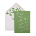 Isabel Full Calligraphy Save the Date