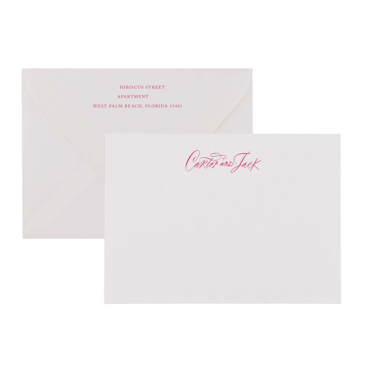 Carter Stationery (Custom Calligraphy)