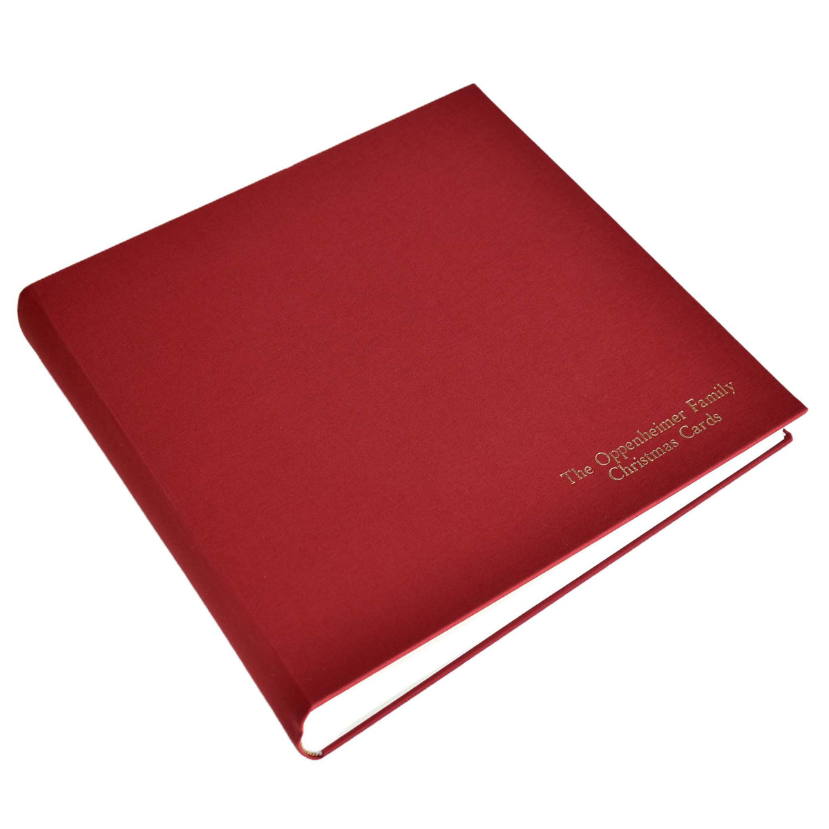 Christmas Card Album - Foil Stamped