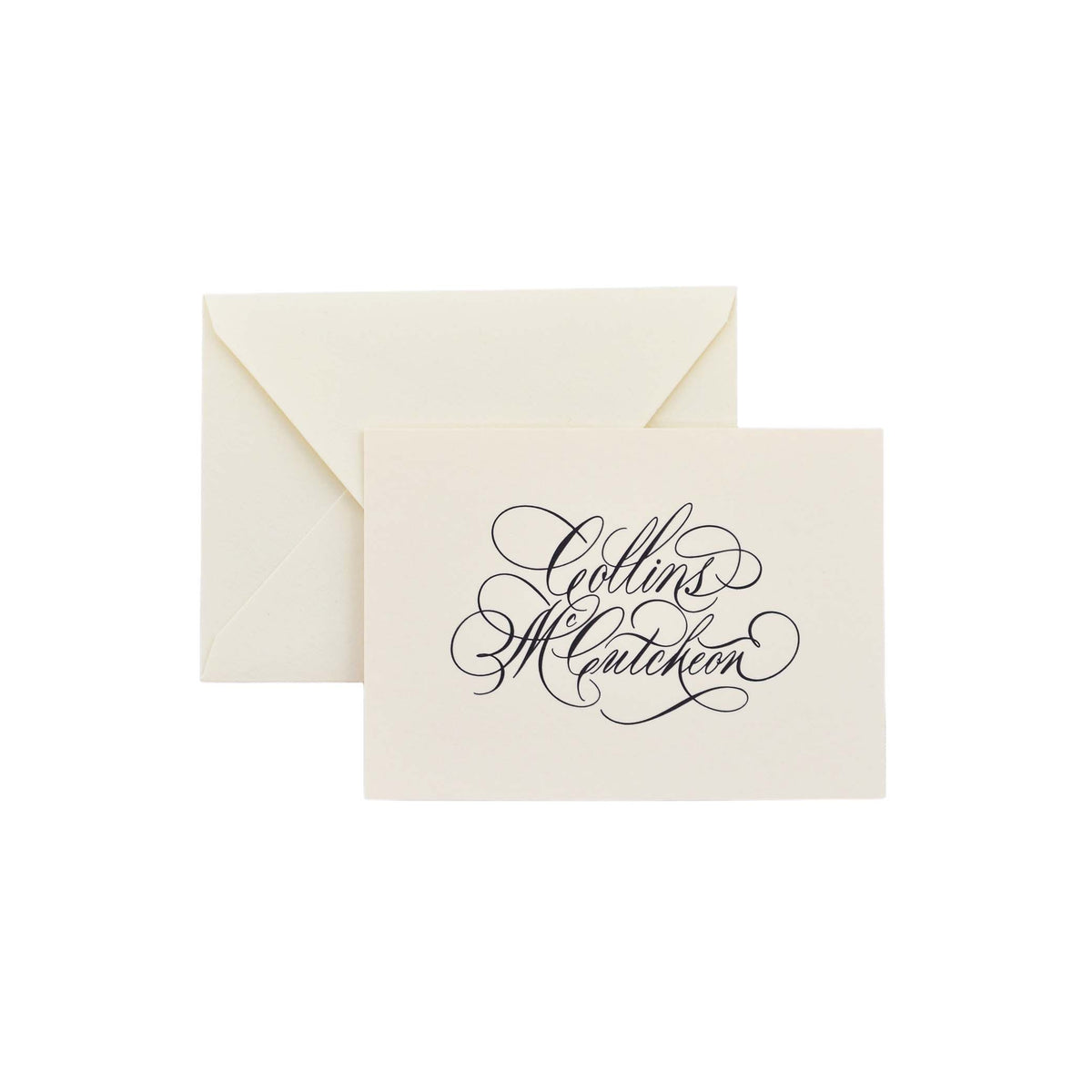 Enclosure Card (Custom Calligraphy)