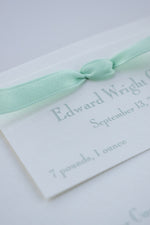Whitley Birth Announcement (Ribbon)