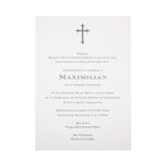 Block Baptism Invitation