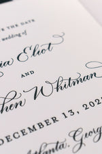 Maria Spot Calligraphy Save the Date