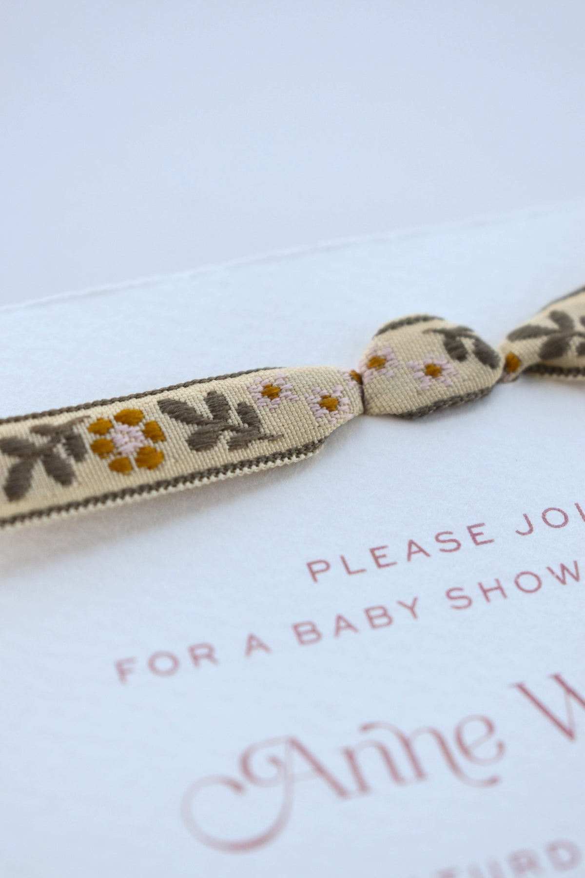 Anne Shower Invitation