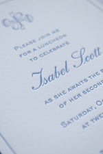 Scott Shower Invitation