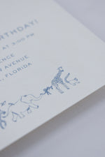 Party Animals Birthday Invitation