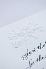 Griffin Full Calligraphy Save the Date