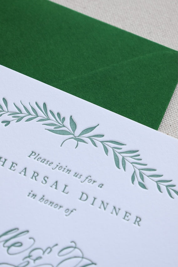 Holt Dinner Invitation
