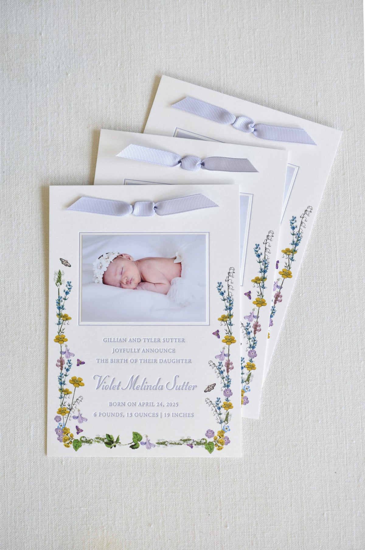 Stephanie Fishwick Party Pack - Birth Announcement