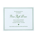 Grace Birth Announcement