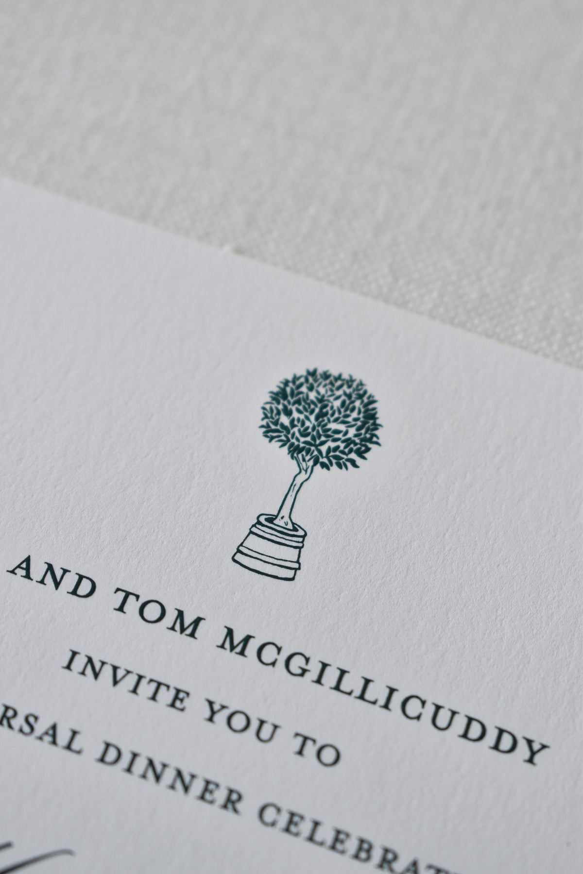 Hope Dinner Invitation