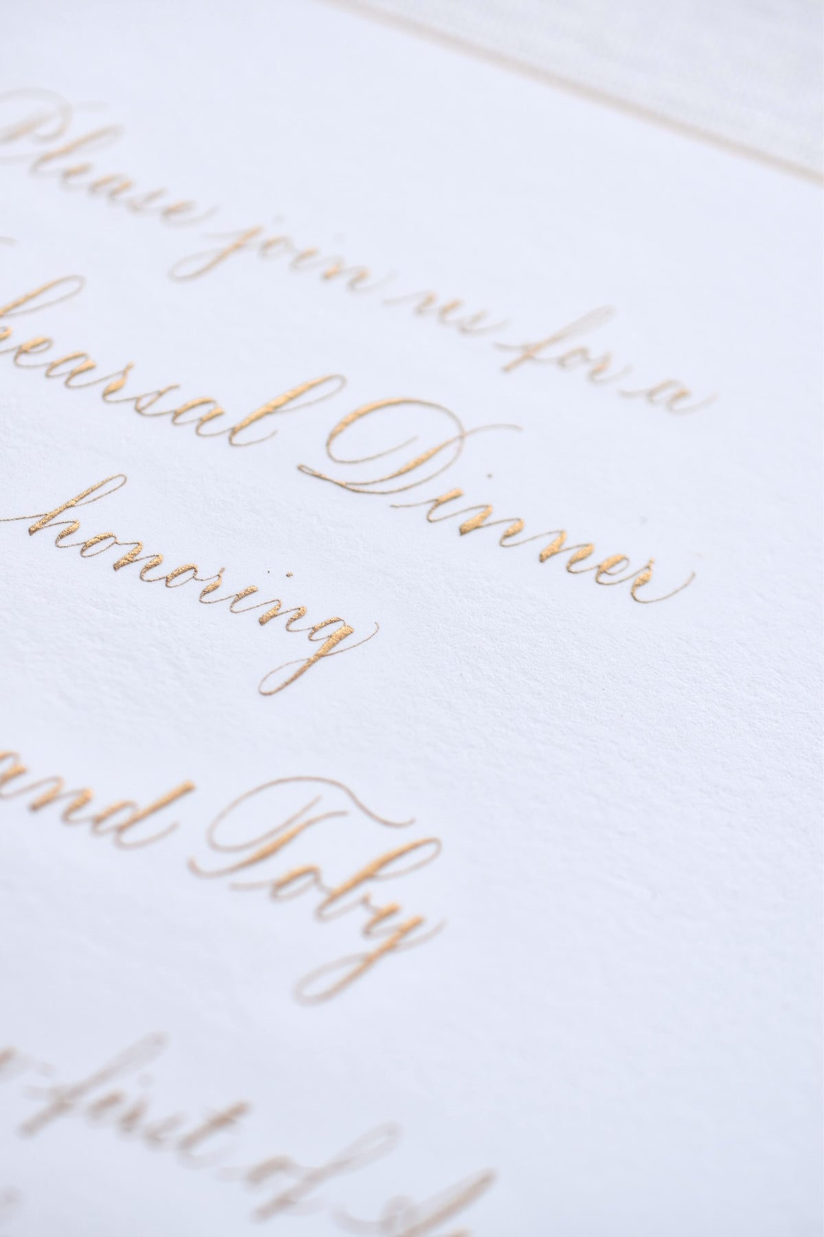 Toby Dinner Invitation